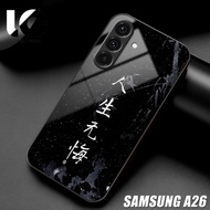 HP Casing SAMSUNG A26 Softcase SAMSUNG A26 Case Glossy Casing Shiny Glass Protector Mobile Phone Acc