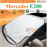 Windshield sunshade for Mercedes Benz e200 with high-quality aluminum-coated umbrella - OTOALO