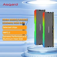 Asgard Memoria Ram Rgb Ram Ddr4 8gbx2 16gbx2 3200mhz W2 Series Ddr4 Ram 1.35v Dual-channel Dimm Desk