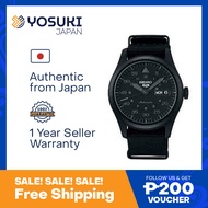 SEIKO SRPJ11K1 SRPJ11K Automatic 5 Sports Field Street Style Day Date Black Nylon  Wrist Watch For Men from YOSUKI JAPAN / SRPJ11K (  SRPJ11K  S SRPJ SRPJ1   )