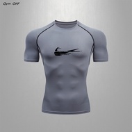 Men Fitness Cycling Jersey T Shirt Men Summer Rashguard T-Shirt Compression Shirt Quick Dry Gym Running Jogging Tshirt