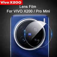 For Vivo X200 Pro X200Pro Mini X100 Phone Lens Film Tempered Glass Curverd VivoX200 VivoX200Pro X100