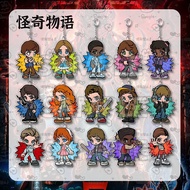 Stranger Things Merchandise Eleven & Mike Wheeler Chibi Character Keychain Acrylic Bag Charm Key Rin