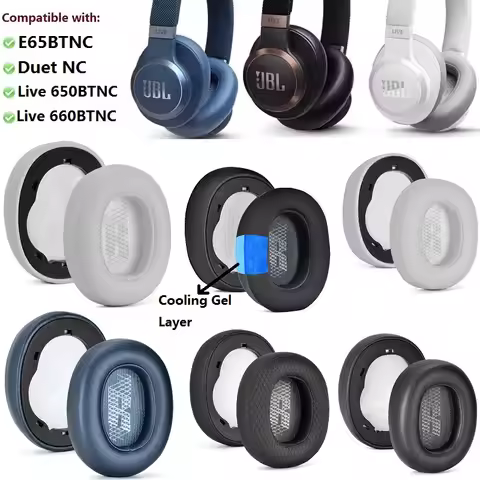 Ear pads for JBL E65BTNC Duet NC LIVE 650/660BTNC Headphones Replacement high quality Ear covers Ear