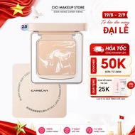 Carslan 2.0 Pressed Powder Controls Excess Oil Quickly Absorbs Excess Oil 12H Locks Foundation for D