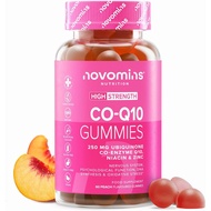 CoQ10 Gummies – 250mg High Strength CoQ10 plement – 60 Gummies – Coenzyme Q10 with EPA, DHA, Vitamin