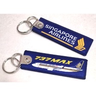 Keychain Air Boeing 737 Max Woven Fabric