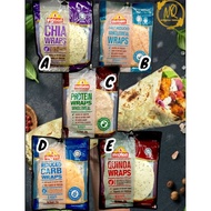 FOOD WRAP by mission (CHIA/WHOLEMEAL/PROTEIN/REDUCE CARB/QUINO)