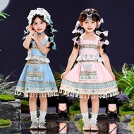 New Style Children's Day Children's Minority Ethnic Costume Strong Ethnic Hani Ethnic Style Princess