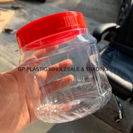 4017 40pcs/bundle balang kuih bekas rempah plastic Bottle Container pet jar