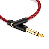 6.35 Male to Female 3.5 Headphones Adapter 10Ft,TRS 1/4 to 3.5mm Stereo Cord 6.35mm 1/4 Male to 3.5m