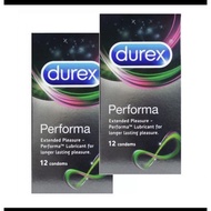 || PROMO ~`~ CONDOM DUREX PERFORMA, EXTENDED PLEASURE (1 KOTAK ISI 12 SACHET) ||~~~