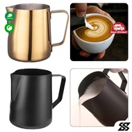 Cafetera Glass Milk Jug Espresso Latte Art Stainless 350ml