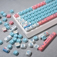 【Keycap Only】Sanrio Hangyodon Keycap 129 keys MOA Profile For Cherry MX Switch Mechanical Keyboard R