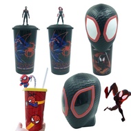 Spot Genuine Spider-Man Vertical Universe Movie Surrounding Spider-Man Miles Doll Cup Spiderman Modeling Head Bucket