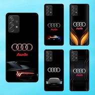 Audi automobile brand black border Samsung A72 phone case