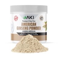 AKI American Ginseng Powder with 4% Ginsenosides | Ideal with Coffee, Beverages Like Smoothies (4 Oz