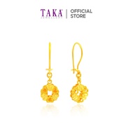 TAKA Jewellery 916 Gold Hoop Earrings