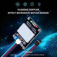 10.525GHz Doppler Effect Microwave Motion Sensor Compatible with Raspberry Pi and Arduino Motherboar
