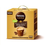 [10 Sachet] Nescafe Supremo Original Coffee Mix Korea Kopi Sachet