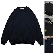 Sweater Basic Stone Island - Crewneck Stone Island Full Label Hand Taq - Crewneck Stone Island