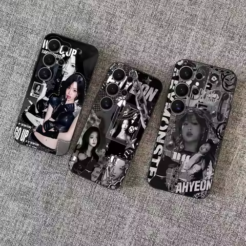 Girl Singer A-AHYEON Phone Case For Samsung S 24 Fe 25 Ultra Plus 20 Lite 21 30 22 23 24 22 Ultra 5G