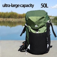 50L Camping Backpack Large Capacity Outdoor Climbing Bag Waterproof Mountaineering Hiking Trekking Sport Bags