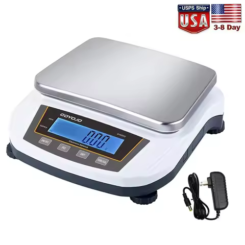 Lab Scale 5000g/0.01g High Precision Digital Scale Analytical Balance Electronic Scale for Kitchen L