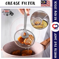 Fine Mesh Colander Strainer Kitchen Oil Filter Spoon Clip Skimmer Clamp Fry Food Drainer Penyepit Makanan Tapis Minyak