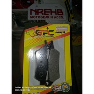 SUZUKI GIXXER BRAKE PAD GPC FRONT/REAR OLD.NEW