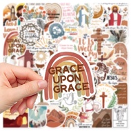 UU290 50 pc assorted designs Bible verse stickers