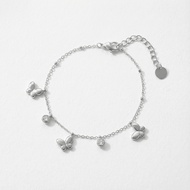[Twinklegems] Flutter Charm Butterfly Bracelet | Tarnish Free & Waterproof | 316L Stainless Steel