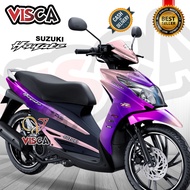 Decal Hayate 125 Full Body Stiker Hayate 125 Full Body Striping Hayate 125 bunglon