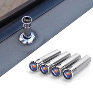 4PCS Car Door Knob Lock Pins Cover Accessories for SAAB 1993 9-3 1995 9-5 97 97X 9000