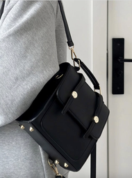 Cặp sách nữ học sinh đựng tài liệu thời trang balo phong cách Hàn Quốc nhỏ đeo vai tiện lợi ba lô ph