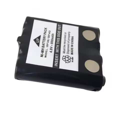 4.8V NI-MH Rechargeable Battery for Uniden Radio BP40 BP39 BP38 BT-1013 4.8V 800mAh for MOTOROLA TLK