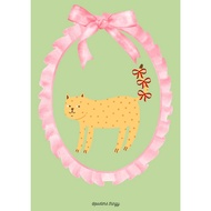 Postcards-greeting postcards-Thingy Posters- cute Coquette cat cards- decorative cards with envelope