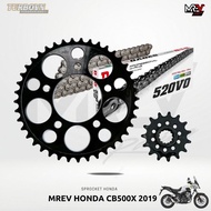 MREV Honda CB500X 2019-2025 Steel Chain Sprocket