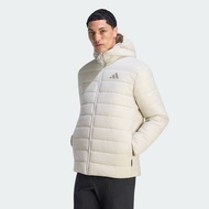 adidas Hiking Terrex Multi Essentials CLIMAWARM Insulated Hooded Jacket Men Beige KX4224