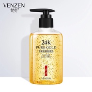 (ส่งฟรี) โฟมล้างหน้า VENZEN 24K PURE Gold Luxury  ขนาด 200g