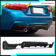 BMW 4 SERIES F32 M PERFORMANCE REAR DIFFUSER LIP DOUBLE 2 OUT 2 ESHAUST 2 HOLE 320 330 BMW ACCESSORI