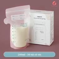 Túi trữ sữa Misuta 150ml 200ml hộp 30 túi