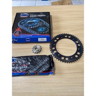 Crun Gir Set RACING WR 155 B3M R / Gear Package WR155 14T-51T 428-132L / Original