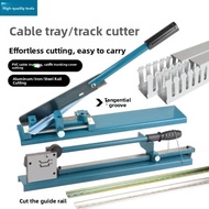 DC35 Single And Double Hole Aluminum Steel Guide Rail Cutter DZ47 C45 Non-standard SC-01PVC Wire Tro