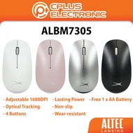 Altec Lansing ALBM7305 Wireless Mouse Adjustable 1600 DPI Lasting Power | Free Battery ALBM 7305
