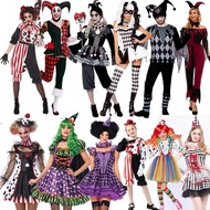 Halloween Adult Clown Costume Circus Broken Soul Clown Dress cosplay Costume