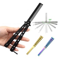 Stainless Butterfly Folding Comb Balicomb