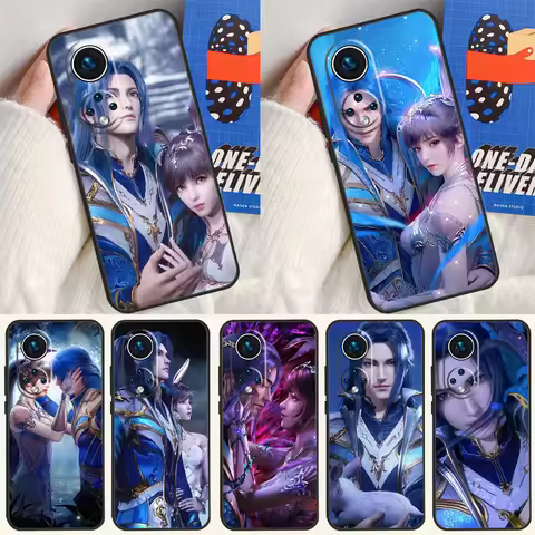 Douluo Dalu Soul land Funda For Huawei P20 P30 P40 P60 Pro P Smart Nova 9 5T Honor Magic5 Lite X8 X9