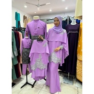 LILAC BAJU KURUNG MODEN SEDONDON