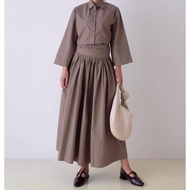 Ellie Skirt | Ellie Set | One Attire | Ruffled Skirt | Korean Skirt